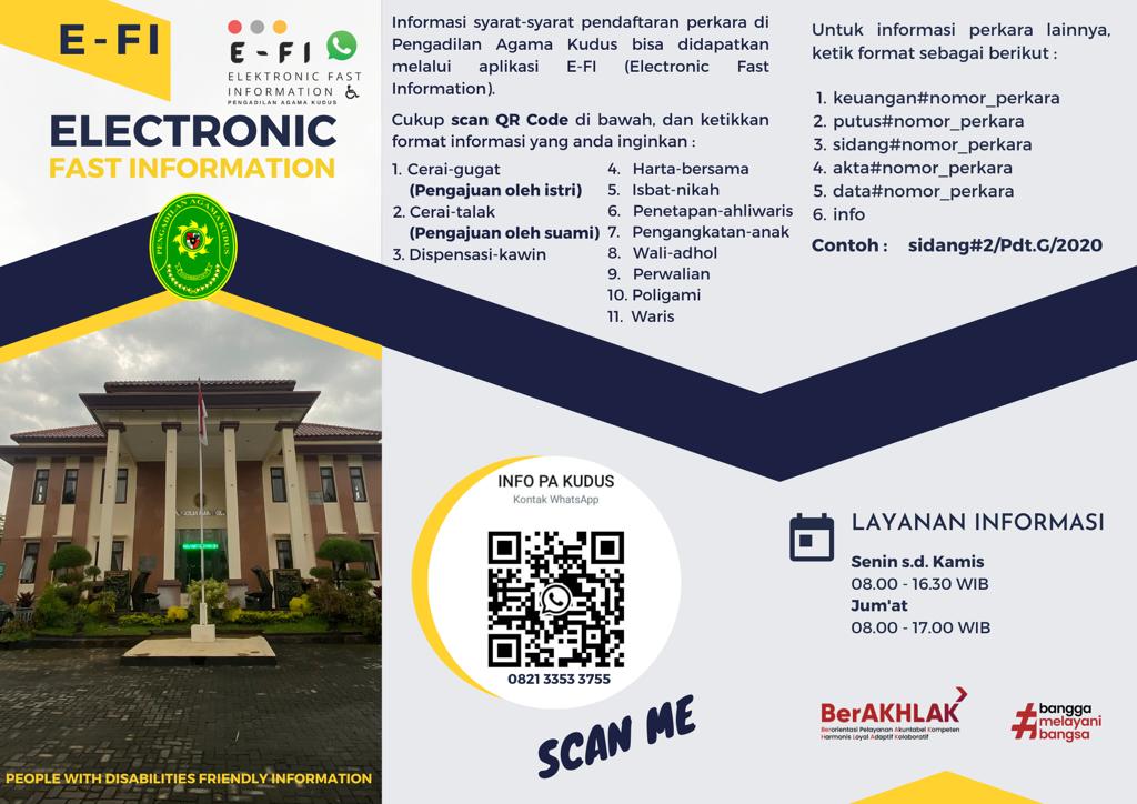 E-FI (Electronic Fast Information)